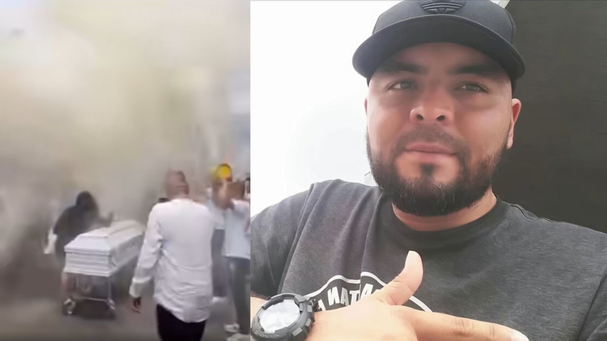 Así fue el entierro de Jonathan Alexander Taborda, conductor del autobús accidentado en Antioquia con 36 estudiantes a bordo