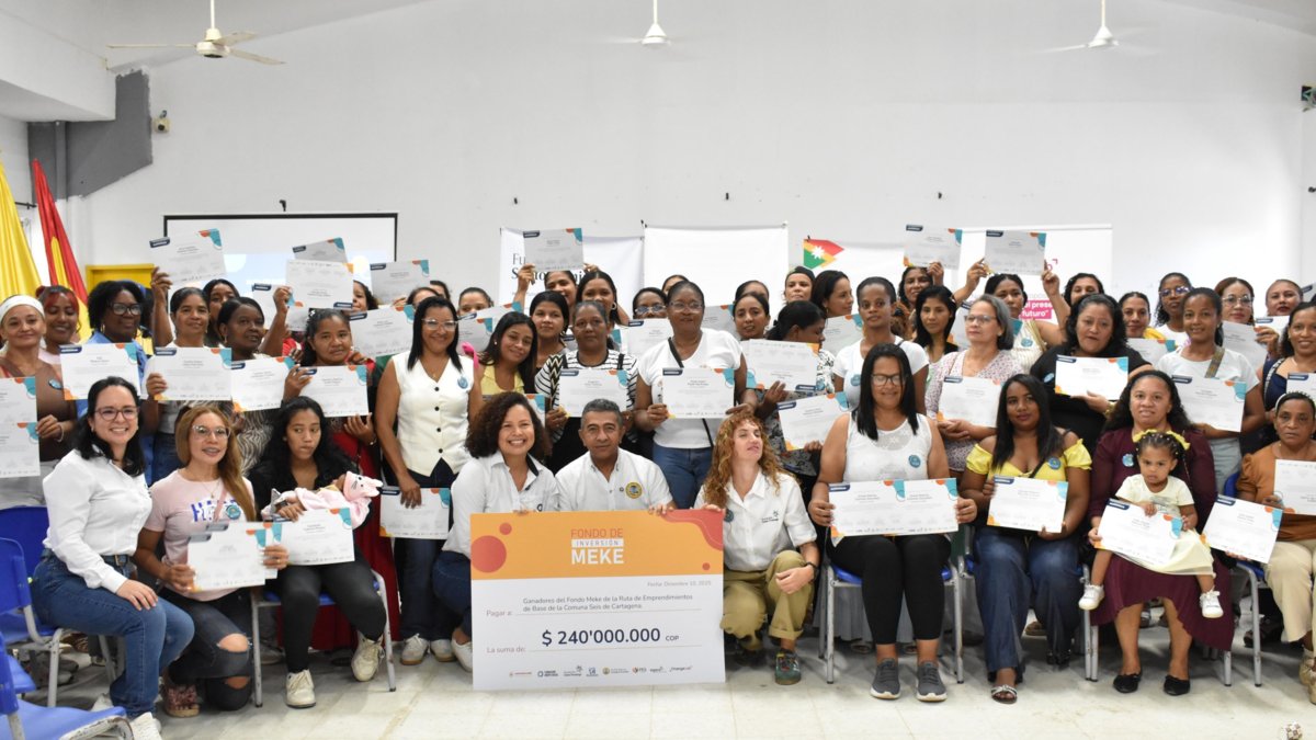 220 emprendedores fortalecen sus negocios y dan un paso firme hacia la inclusión productiva