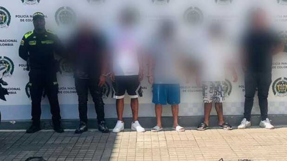 Así operaba una temida banda de ladrones de motos en Cali: la Policía capturó a cinco presuntos integrantes; uno era un menor