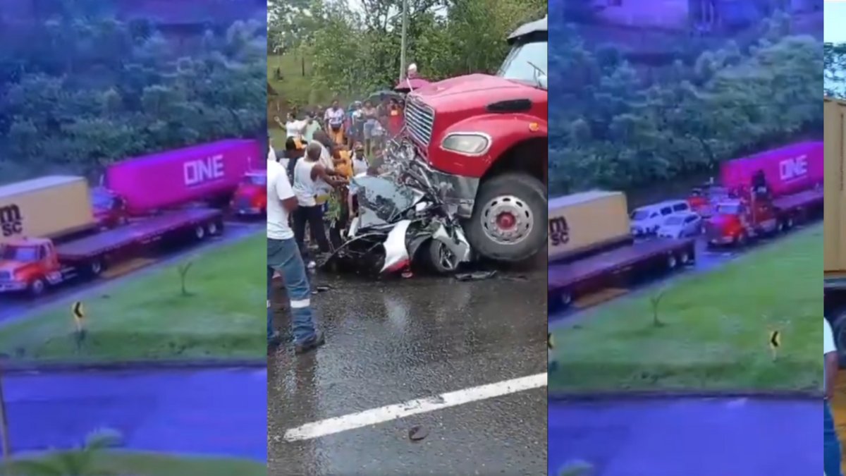 Tragedia en la vía a Buenaventura: tractomula aplastó carro familiar; murieron dos adultos y dos menores sobrevivieron