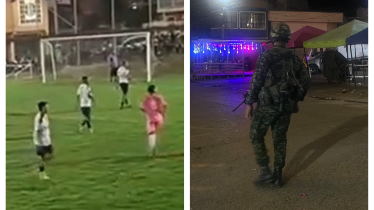 '¡Se calienta el partido!': dramático relato del comentarista de un partido suspendido por ataques a la estación de Policía de Suárez, Cauca