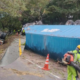 autoridades hacen presencia en la zona