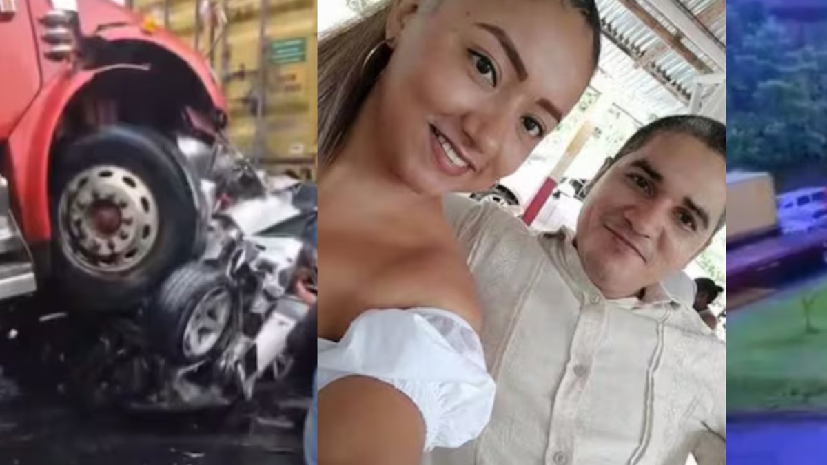 Las últimas palabras que dijo madre que murió luego de que su carro fuera aplastado por una tractomula en Buenaventura: quedó en video
