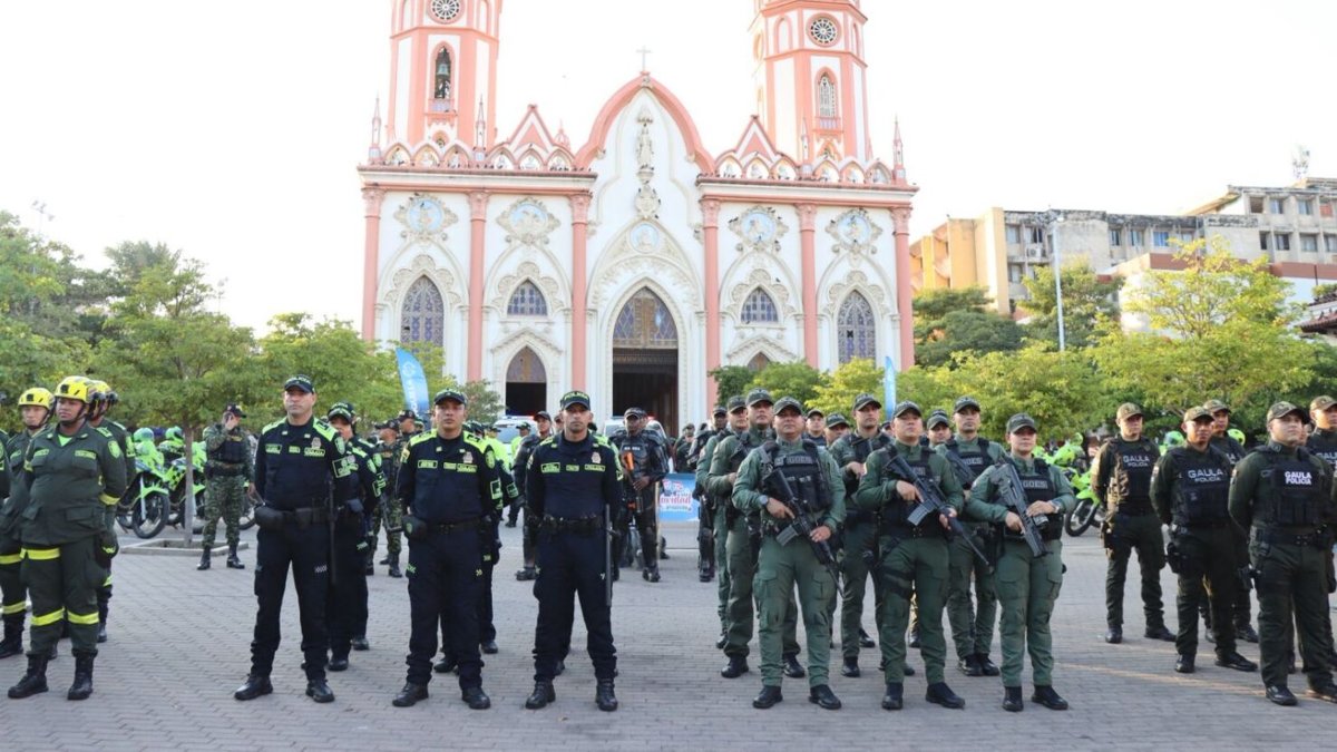 1.300 policías estarán en puntos clave de la ciudad