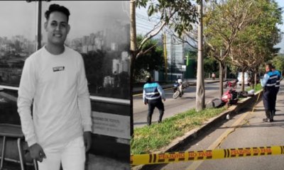 Conmoción en Santander por muerte de Jonatan Castañeda, motociclista que murió en accidente en Navidad tras chocar fuertemente con el pavimento
