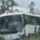 racha de siniestros viales con autobuses pone en jaque la seguridad vial, el más reciente ocurrido en Urabá