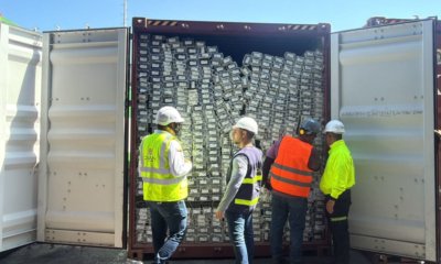 incautan cargamento de perfiles de aluminio avaluados en cerca de $4.700 millones