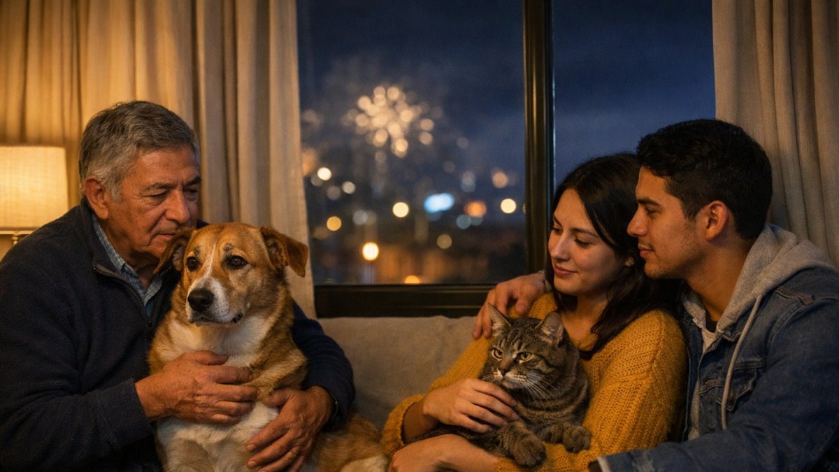 Recomendaciones para proteger a perros y gatos del ruido de la pólvora en Bogotá