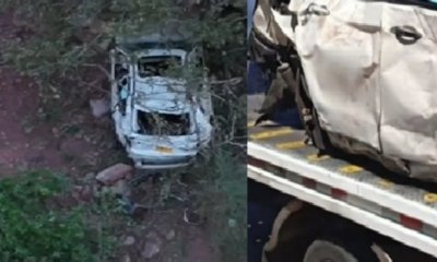 se bajaron del vehículo para mirar los paisajes y habrían dejado el carro sin freno de mano