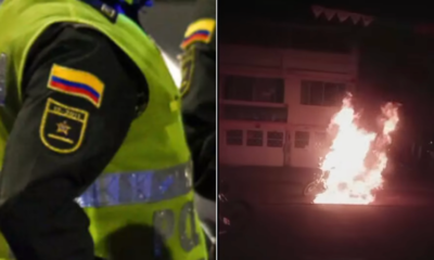 Habitantes queman motocicleta y retienen a dos ladrones tras presunto robo en Bosa, Bogotá