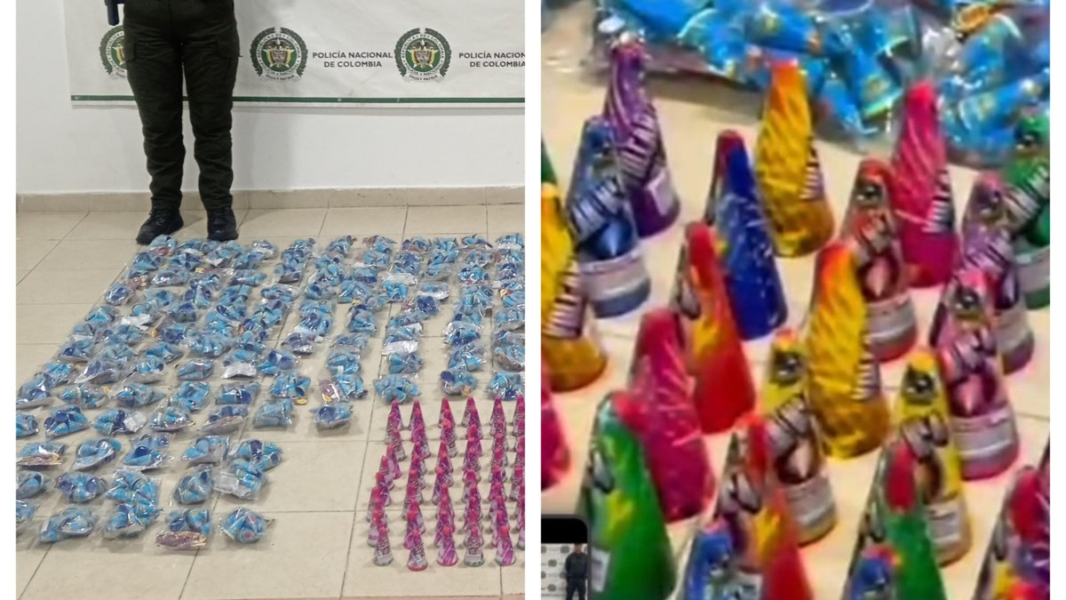 en un vehículo de servicio público encuentran cajas con material explosivo