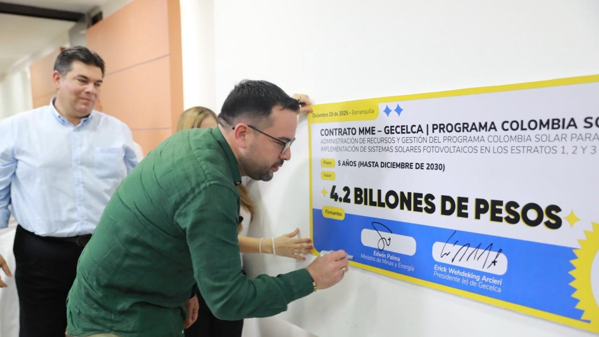 Gobierno lanza plan en Barranquilla de $4,2 billones que arrancará en el Caribe