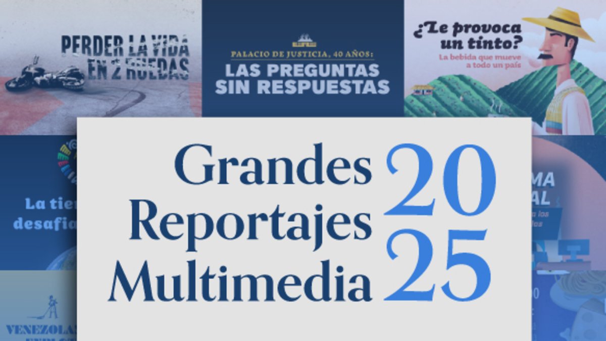 estos fueron los grandes reportajes multimedia de EL TIEMPO
