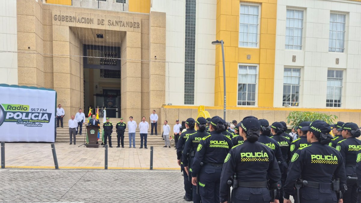 Llegaron 46 nuevos policías y nueve vehículos para reforzar la seguridad y evitar que grupos armados tomen poder.