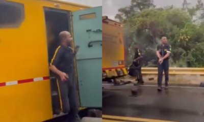 Los detalles del insólito intento de robo a carro de valores en la vía Riohacha–Santa Marta deja a presunto asaltante fallecido