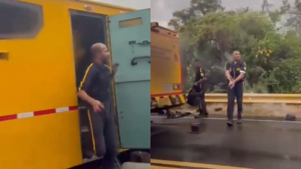 Los detalles del insólito intento de robo a carro de valores en la vía Riohacha–Santa Marta deja a presunto asaltante fallecido