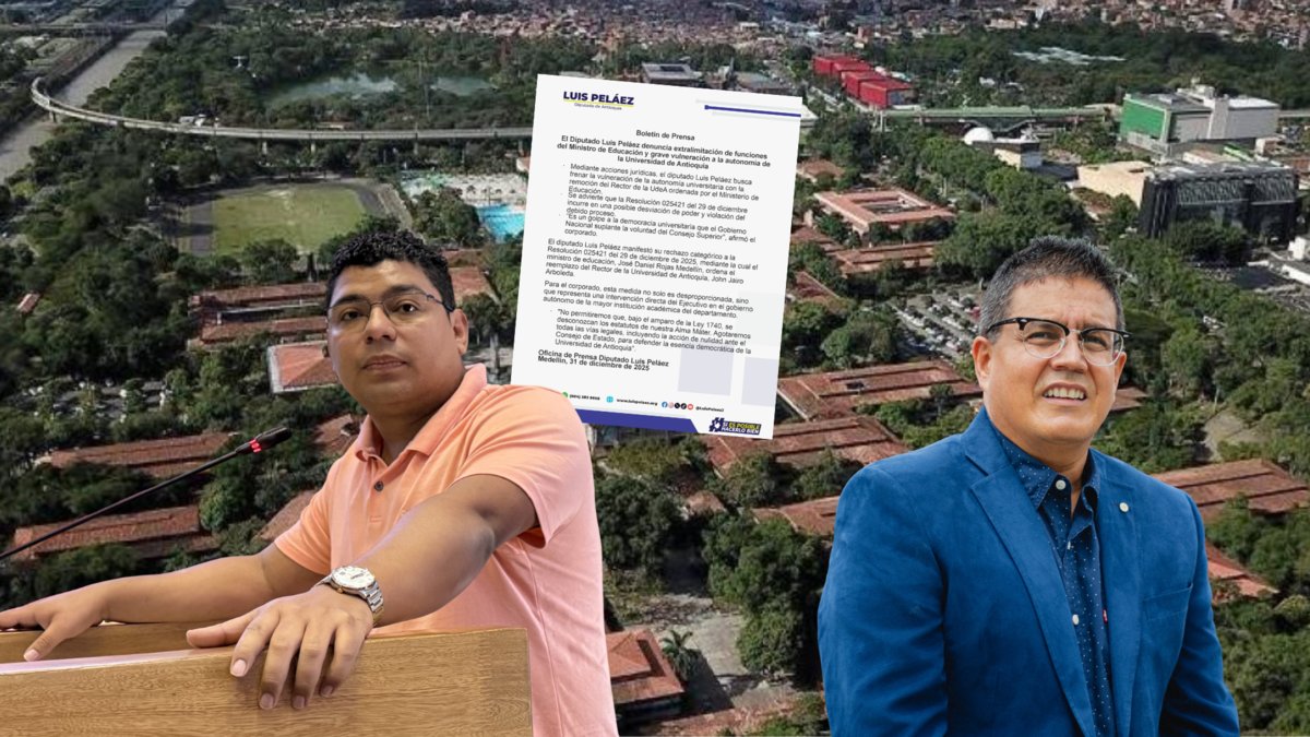 Denuncian presunta vulneración de la autonomía de la Universidad de Antioquia por parte del ministerio de Educación tras la remoción del rector