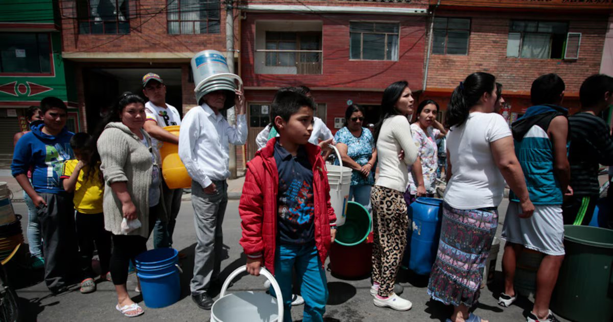 A recoger agua: Bogotá tendrá suspensión del servicio por 27 horas antes de Navidad, esta será la zona afectada