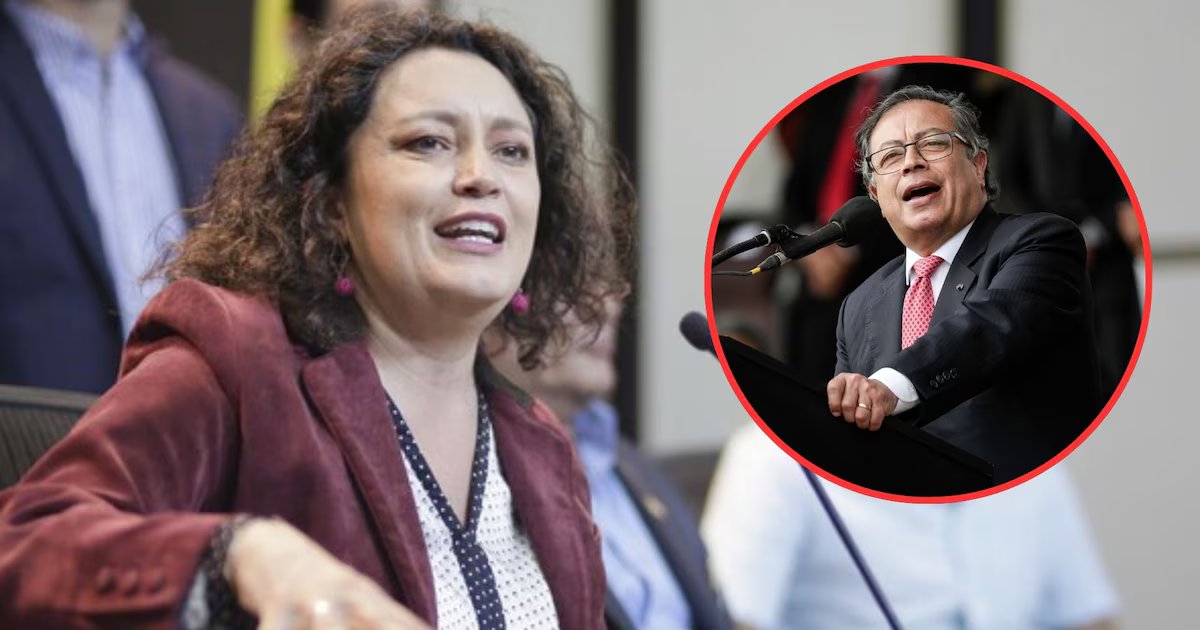 Angélica Lozano se defendió de señalamientos de Petro por falta de pago a contratistas: “Su gobierno roba y despilfarra”
