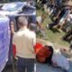 Aparatoso accidente en la autopista Medellín - Bogotá dejó cuatro personas lesionadas