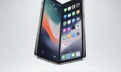 Apple diseña un cristal de grosor variable para que el iPhone plegable sea el primero sin arrugas en la pantalla