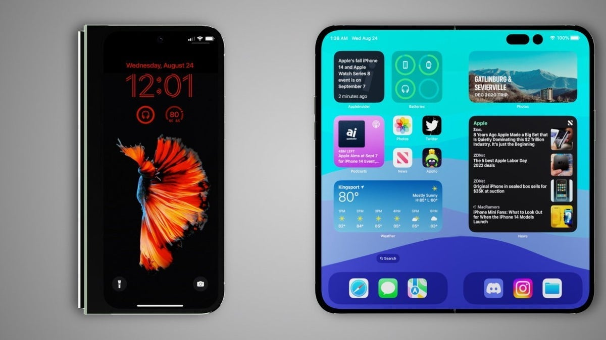 Apple podría comprar 11 millones de paneles OLED a Samsung para su iPhone plegable