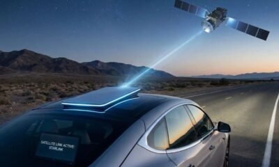 Así es como Tesla podría llevar internet por satélite a tu coche