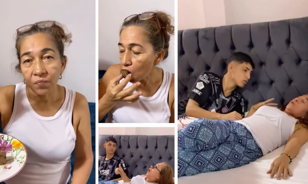 Así fue la reacción de una madre tras recibir brownies “de los que dan risa” de sus hijos: “Los mejores”