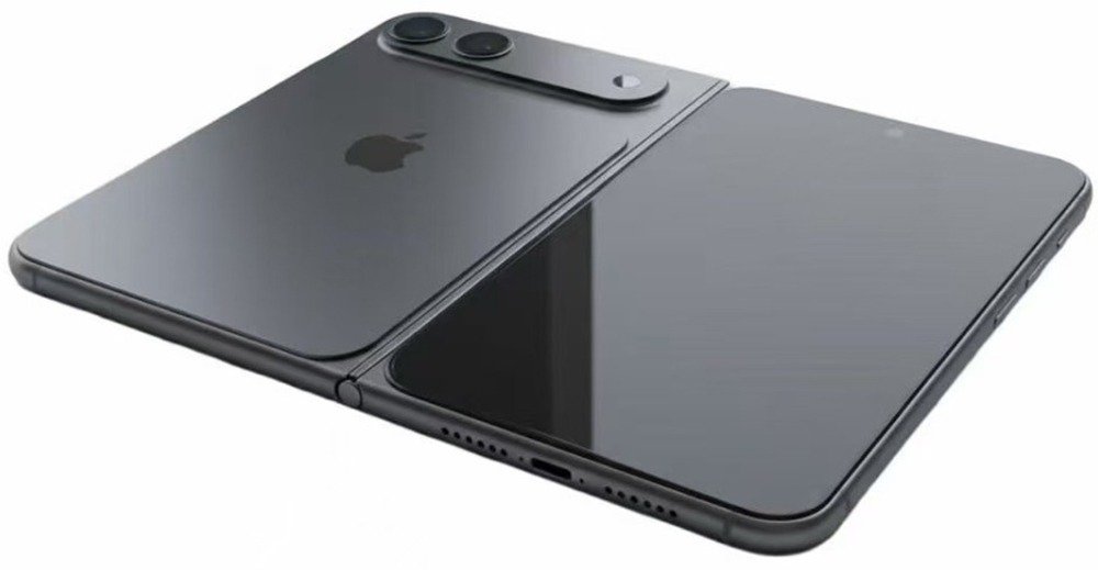 Así podría lucir el iPhone Fold