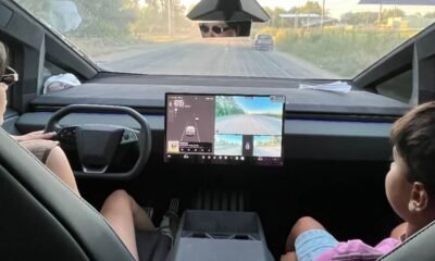 Barby Franco le cumplió el sueño de Navidad a un niño que quería conocer su Cybertruck