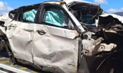 Camioneta cayó a un abismo cerca del cañón del río Sogamoso en Santander tras un descuido en el freno de mano