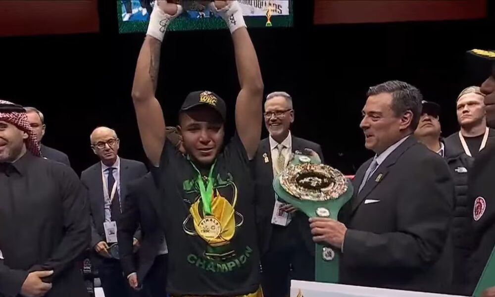 Colombia tiene nuevo campeón mundial de boxeo: Carlos Utria se llevó el título en Arabia Saudita