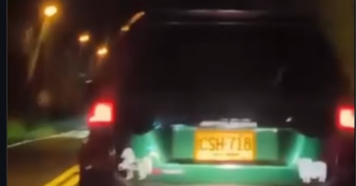 Conductor de una camioneta provocó múltiples accidentes y huyó en el Oriente antioqueño