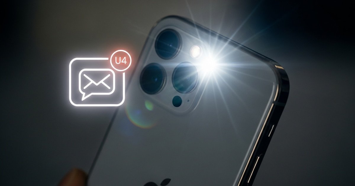 Consigue que el flash del iPhone te avise de mensajes, notificaciones y llamadas nuevas.