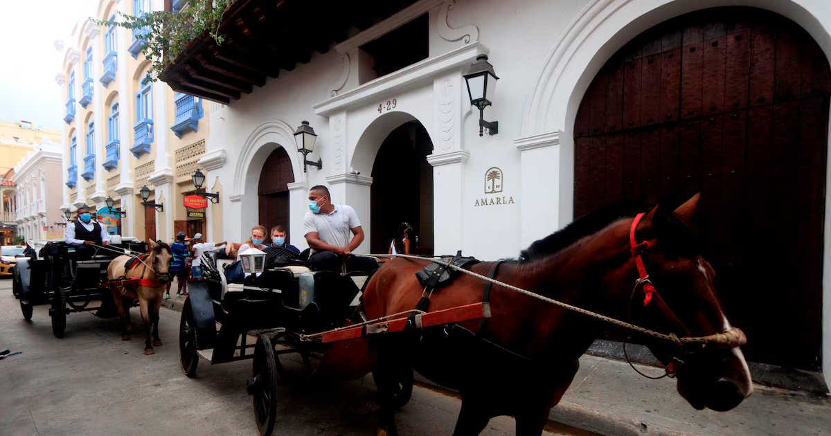 Desde hoy 29 de diciembre comienza la prohibición de coches de tracción animal en el Centro Histórico de Cartagena