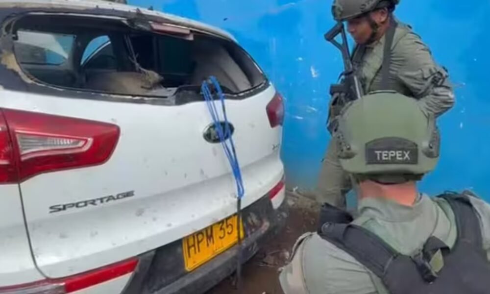 Destruyen mega taller de carros bomba de disidencias de las Farc con casi dos toneladas de explosivos en Cauca