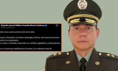 Director de la Policía ratifica lucha contra ‘mafias’ criminales: “La paz se construye debilitando al crimen, no cediendo”
