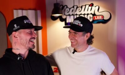 El mensaje del alcalde Fico Gutiérrez a J Balvin por su concierto en Medellín: “Estuvo brutal el concierto”