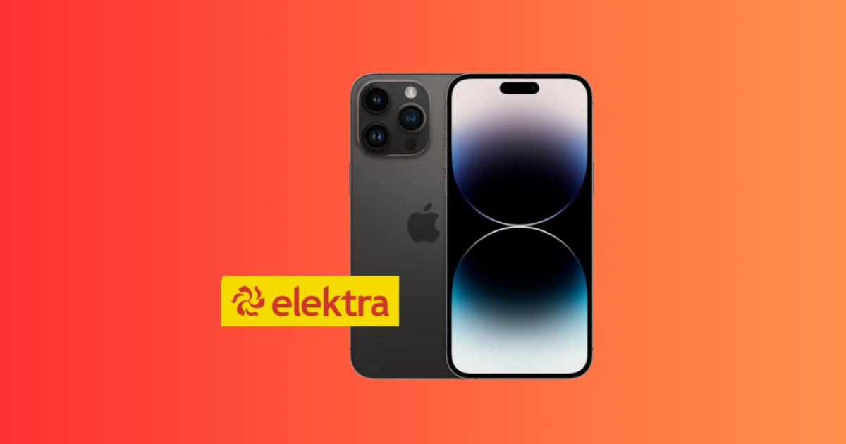 Elektra remata el iPhone 14 Pro Max por tiempo limitado: incluye bono gratis