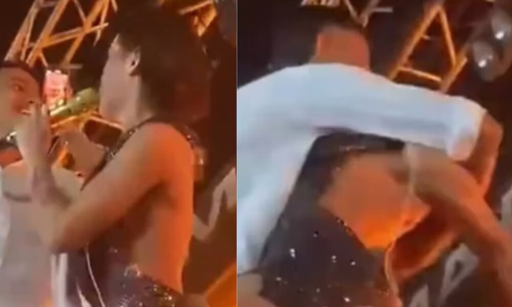 En video: Ana del Castillo fue acosada por un fan en pleno concierto y reaccionó de inmediato