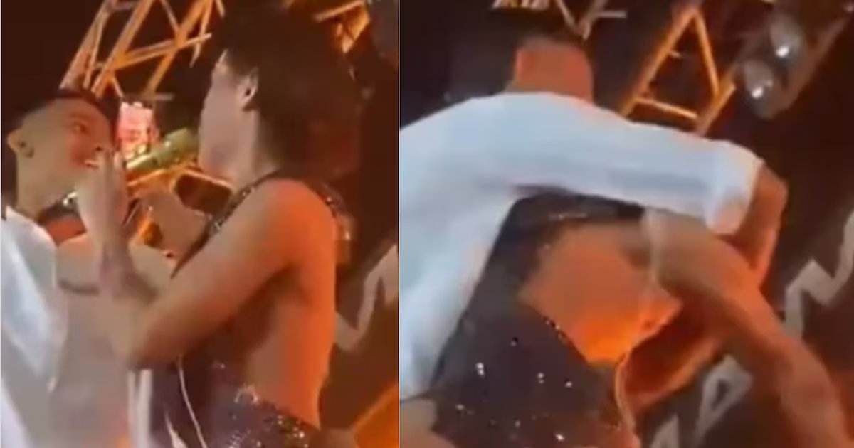 En video: Ana del Castillo fue acosada por un fan en pleno concierto y reaccionó de inmediato