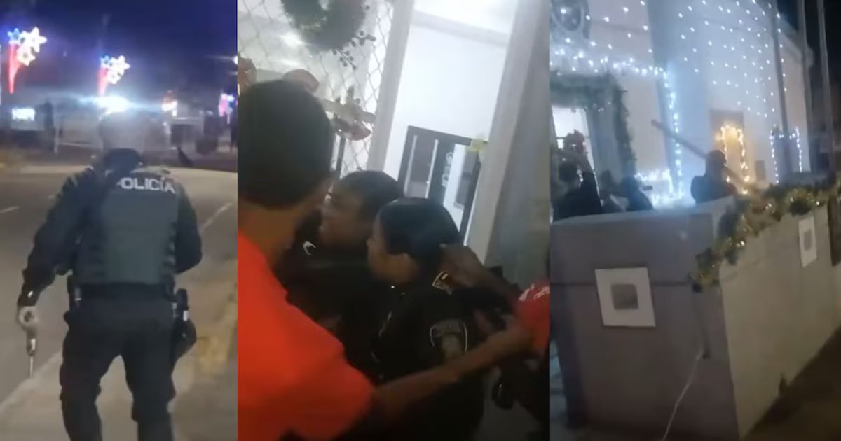 En video: Tensión y disturbios en Villa Rica, Cauca, tras muerte de un joven en medio de un procedimiento policial