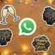 Encontró la aplicación de stickers de Año Nuevo definitivo. Es gratis, no te pide datos y funciona perfecto en WhatsApp