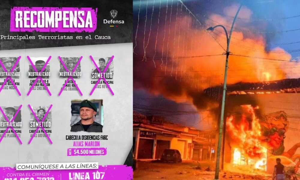 Explosión de motobomba en Balboa, Cauca dejó 13 heridos: Gobierno ofrece $200 millones por los responsables