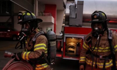 Explosión en fábrica de tanques plásticos en Jamundí dejó dos trabajadores heridos y provocó incendio