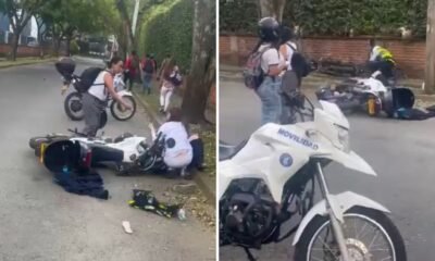 Fatal accidente entre agente de tránsito y motociclista en Cali tiene nuevos detalles: video descartaría el abuso de autoridad