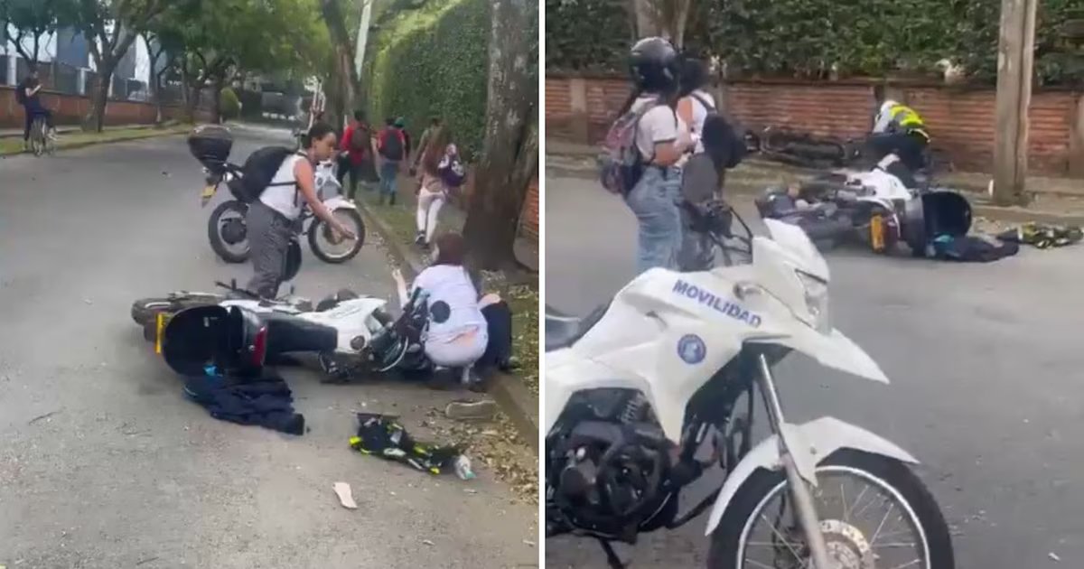 Fatal accidente entre agente de tránsito y motociclista en Cali tiene nuevos detalles: video descartaría el abuso de autoridad