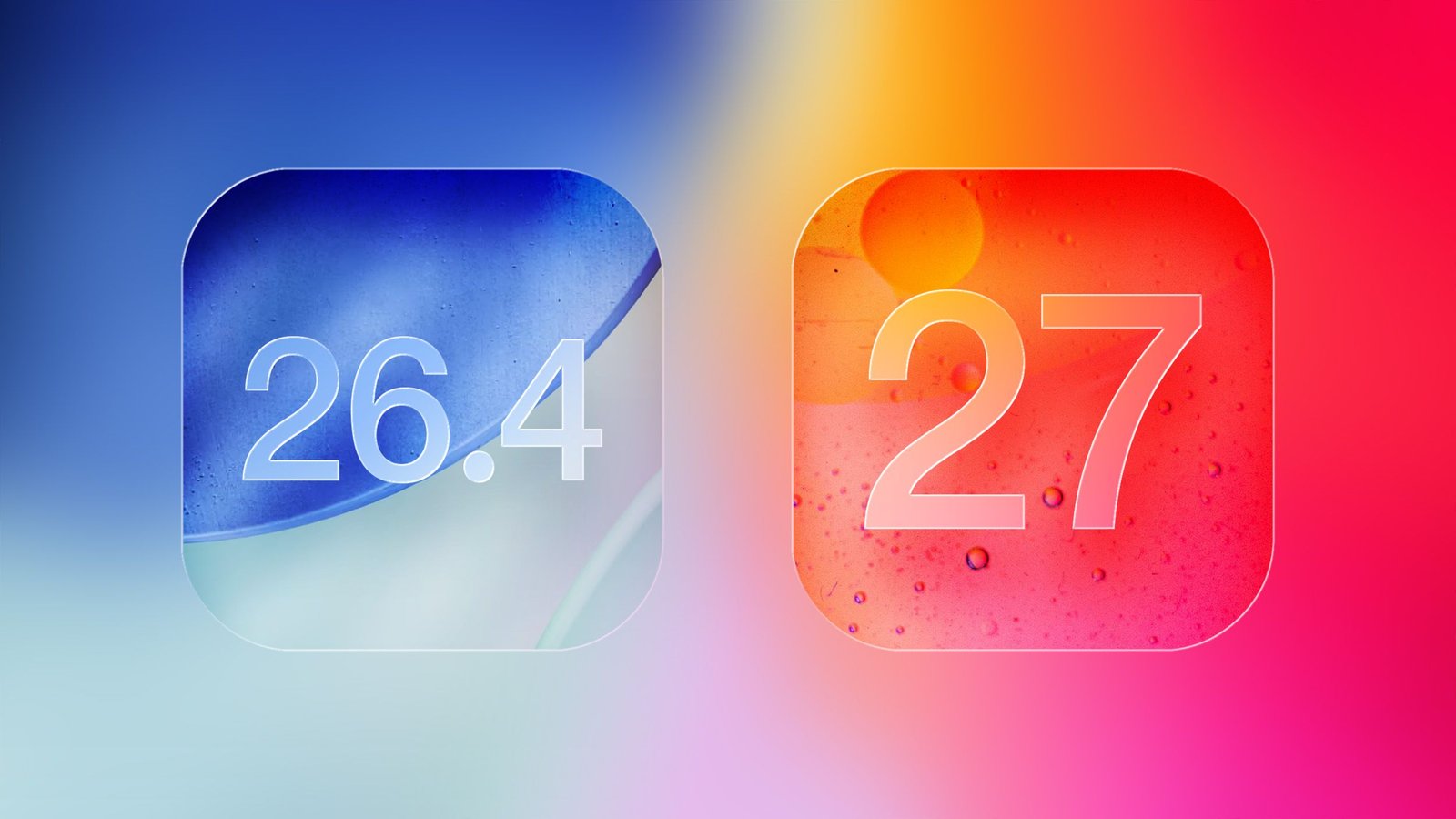 Funciones de iOS 26.4 y iOS 27 reveladas en una nueva filtración
