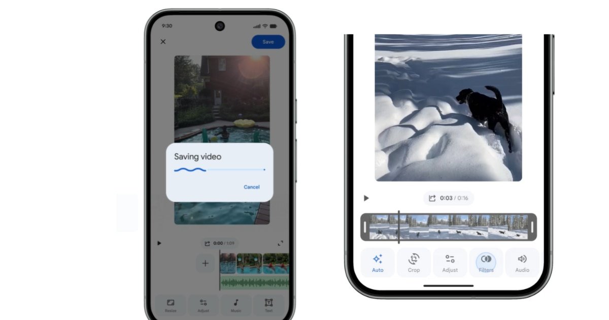 Google Fotos se recarga con cinco funciones para la edición de vídeo: disponibles para iPhone y Android