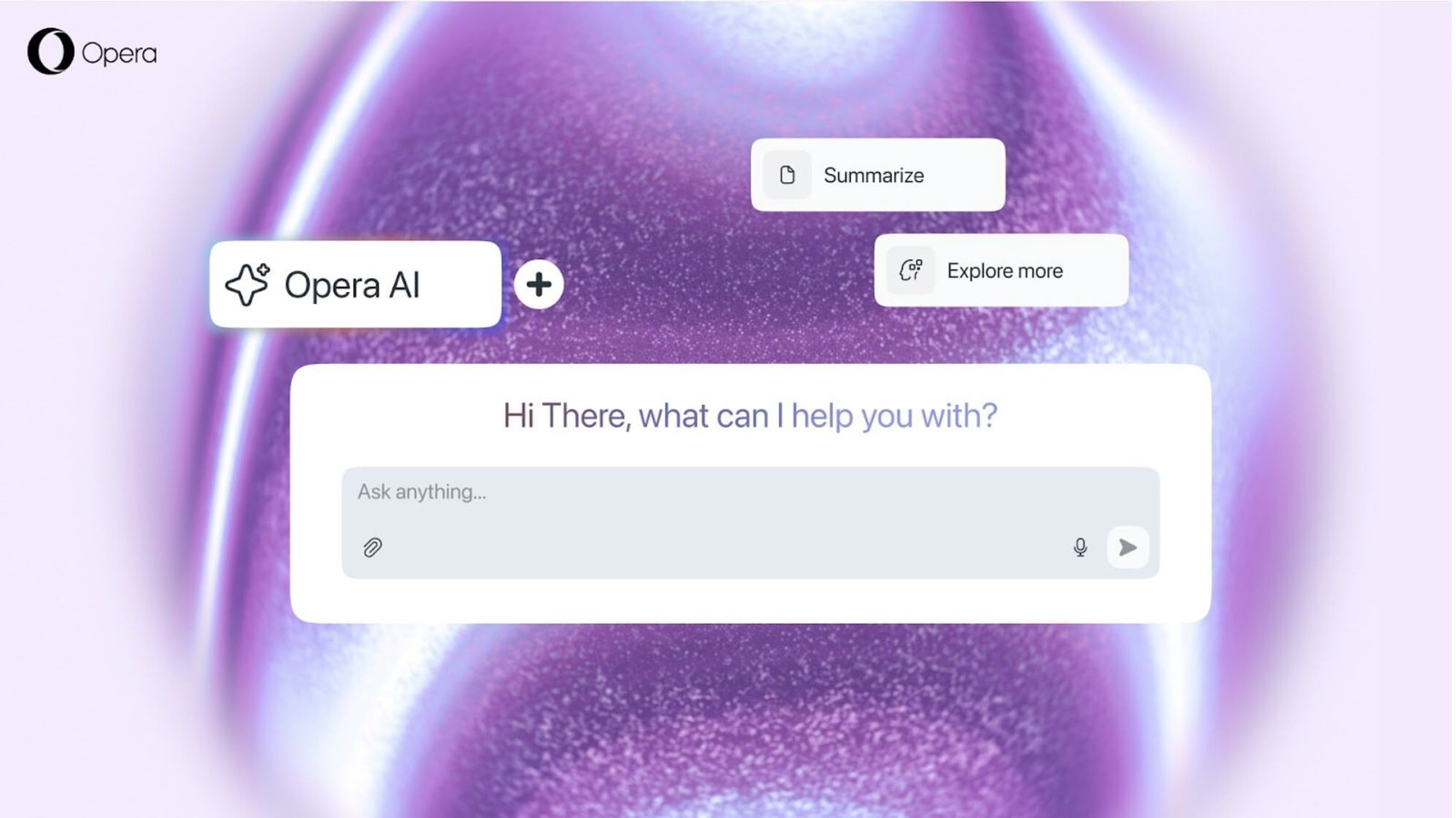 Google Gemini AI ahora integrado en los navegadores Opera One y Opera GX